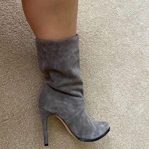 BCBG suede boots